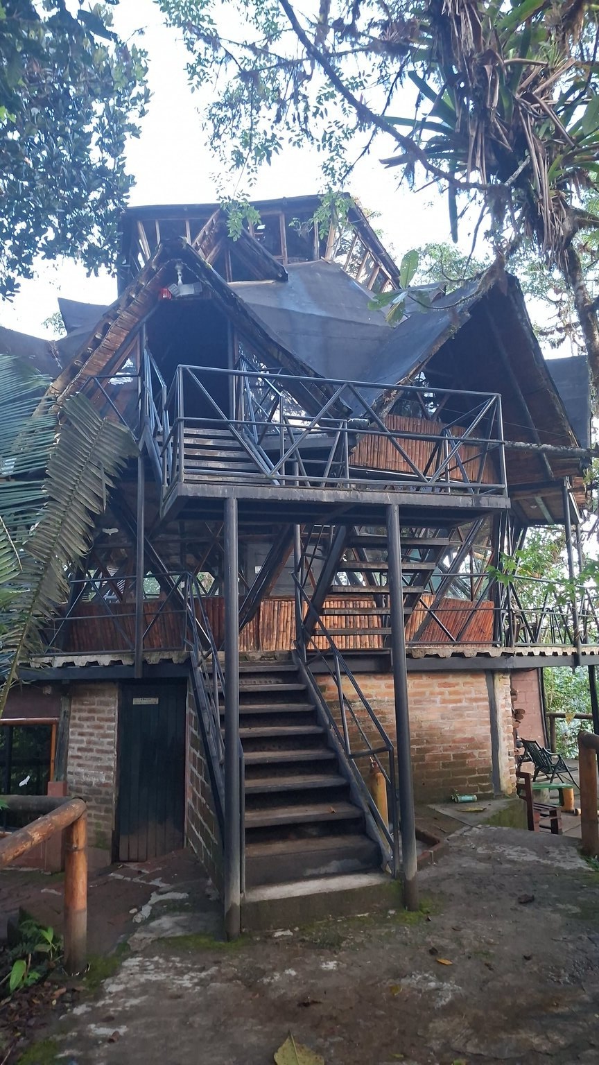 Ons optrekje op de 3e verdieping van de &lsquo;boomhut&rsquo;