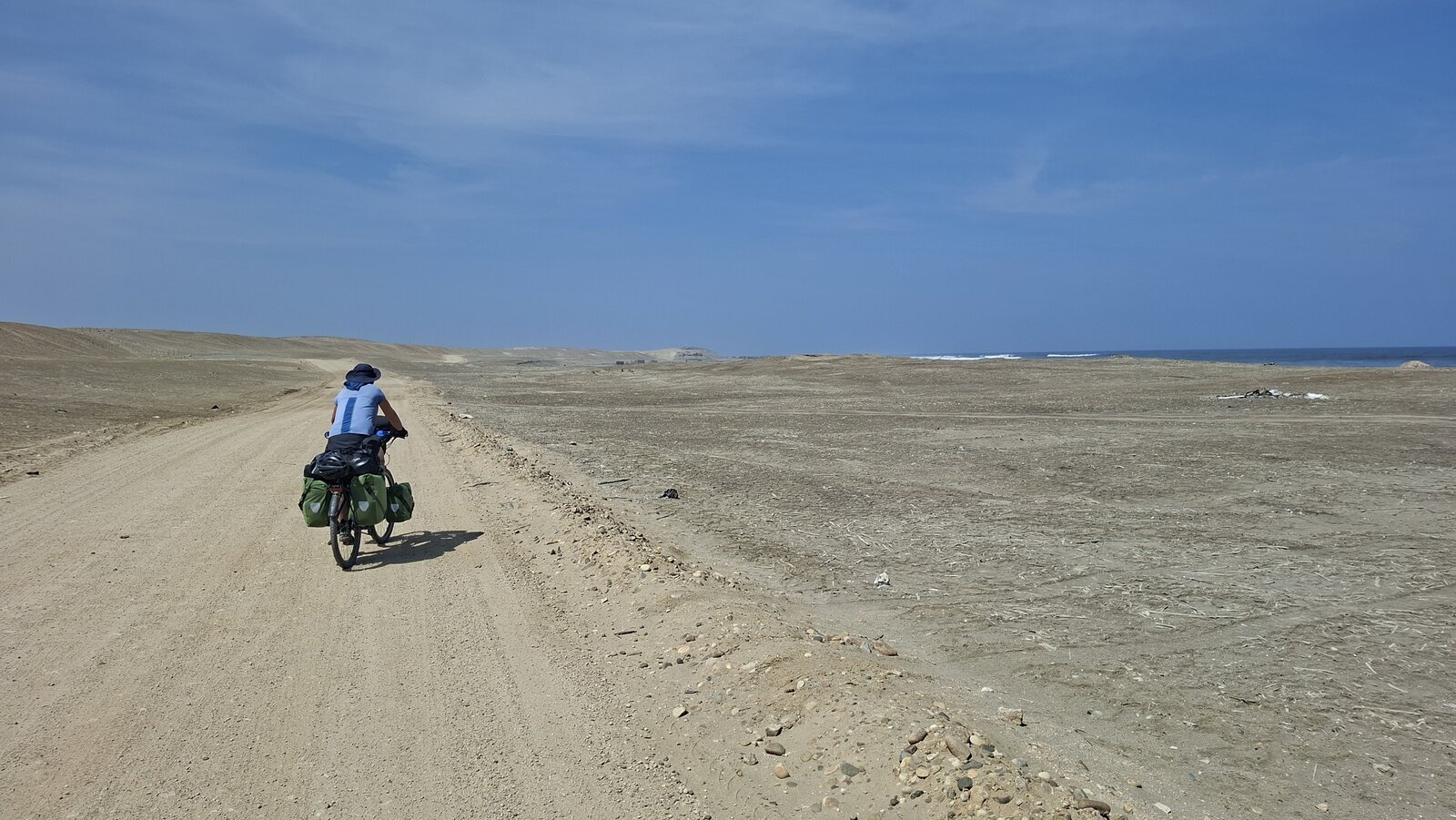 via de kust richting Trujillo
