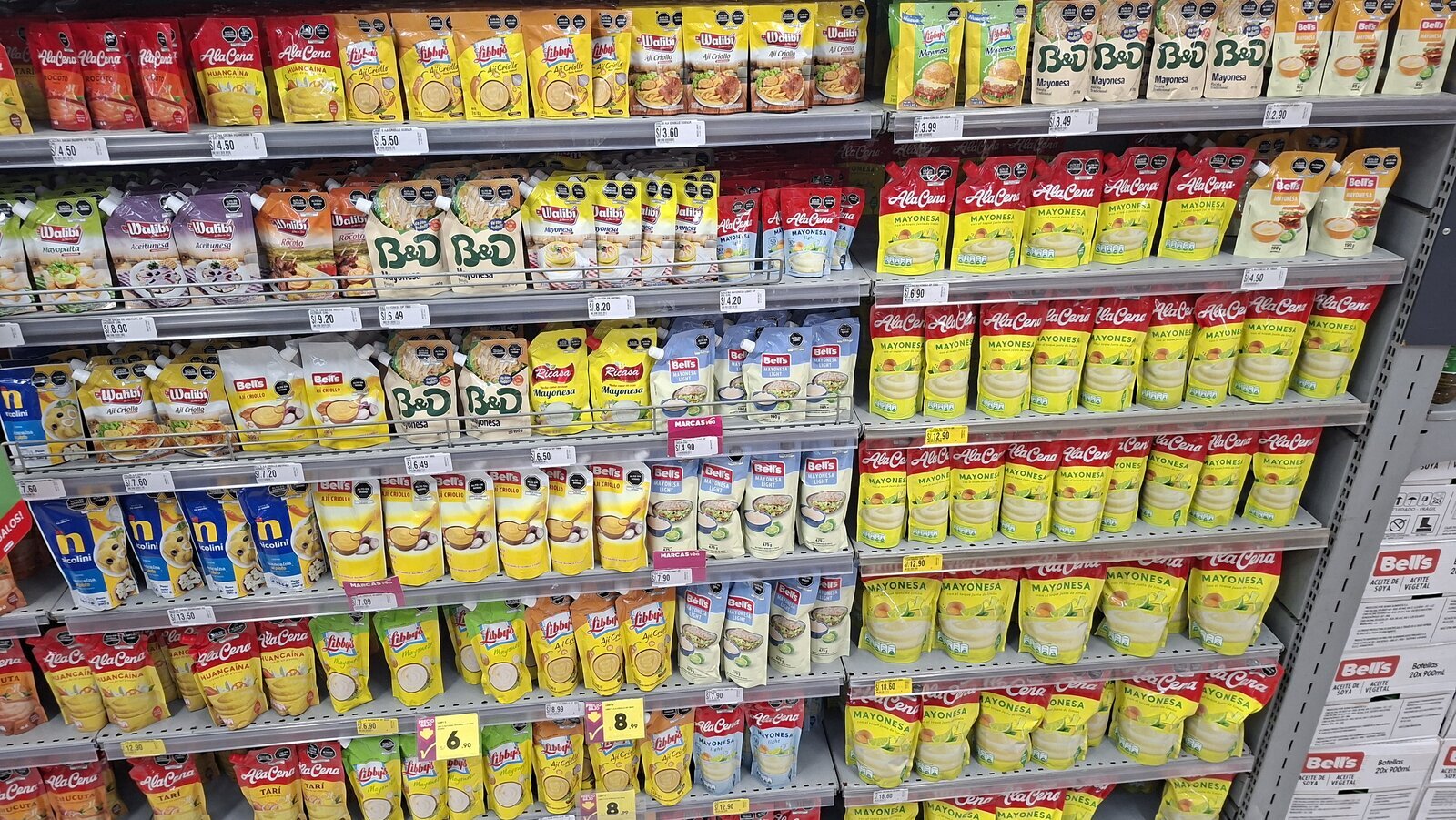 De Peruanen zijn grote liefhebbers van Mayonaise