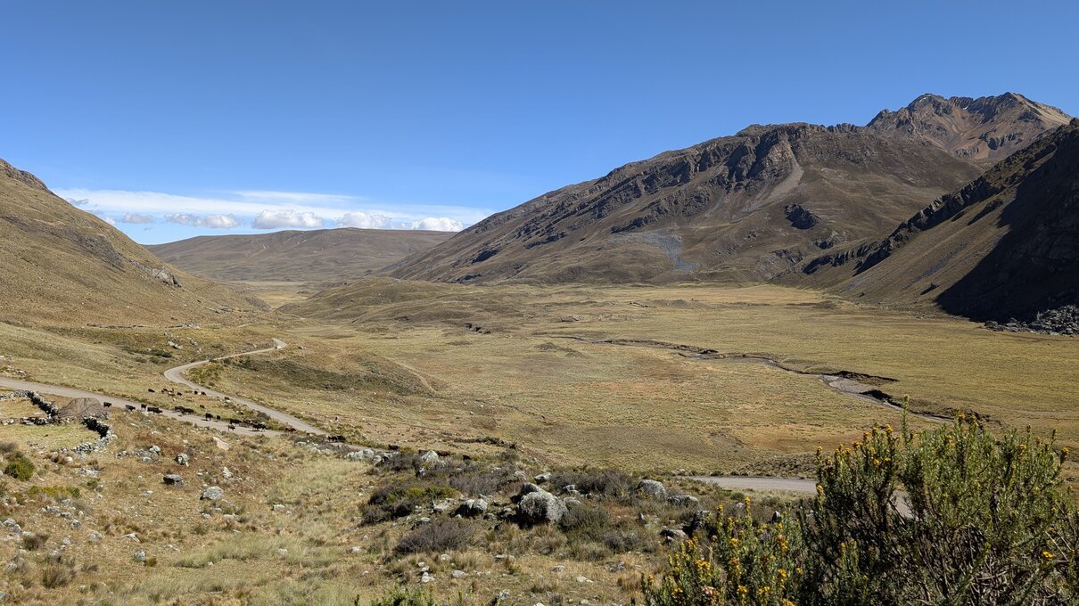 Zo ziet het er boven de 4300m uit