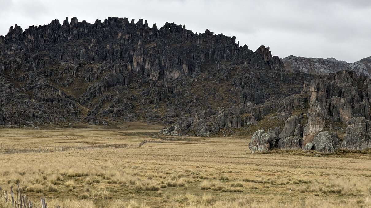 Uitzicht op Bosque de Piedras