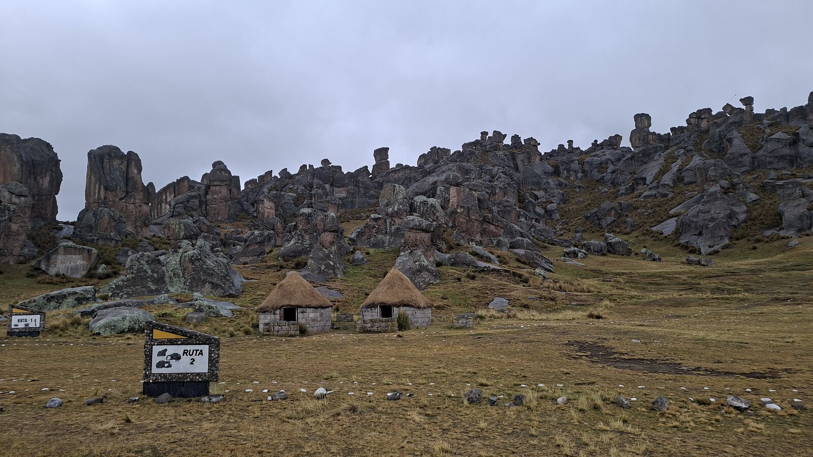 Uitzicht op Bosque de Piedras